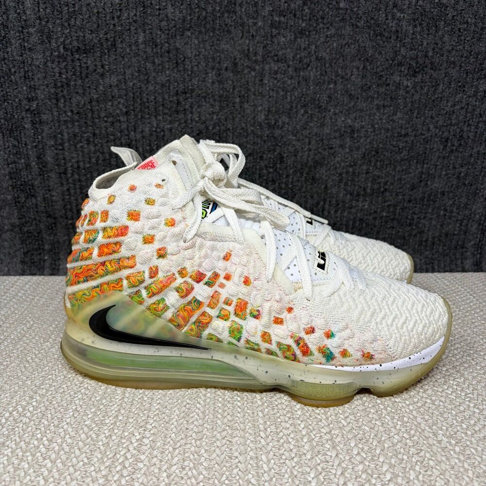 Nike Lebron 17 Air Command Force Basketball Shoes Men’s 9 BQ3177-100